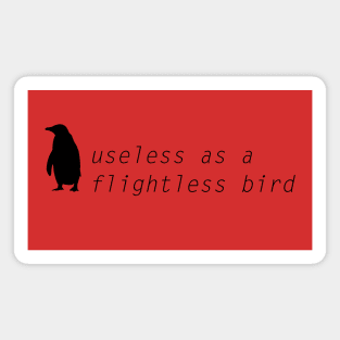 Useless Penguin Magnet